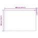Perdele cu perdele Alb 400 x 280 cm Poliester - WALTI WALTI