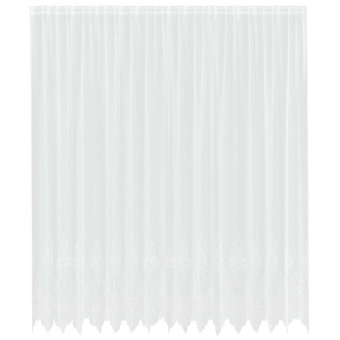 Cortină din Dantelă cu perdele Alb 400 ×300 cm Poliester - WALTI WALTI