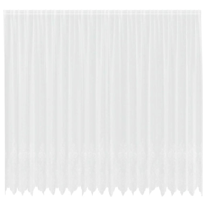 Perdele cu perdele Floral Alb 500 × 300 cm Poliester - WALTI WALTI