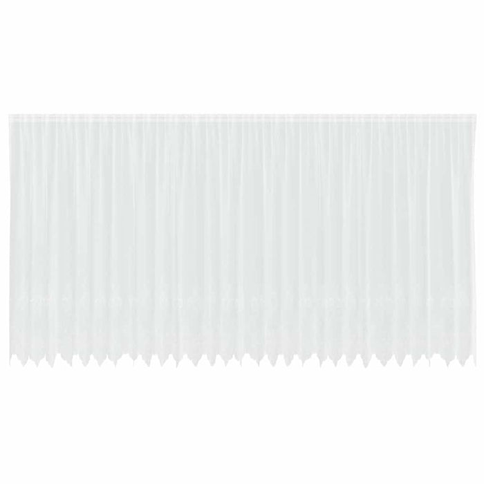 Cortină din Dantelă cu perdele Alb 750 x 240 cm Poliester - WALTI WALTI