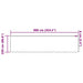 Perdele cu perdele Alb 900 x 220 cm Poliester - WALTI WALTI