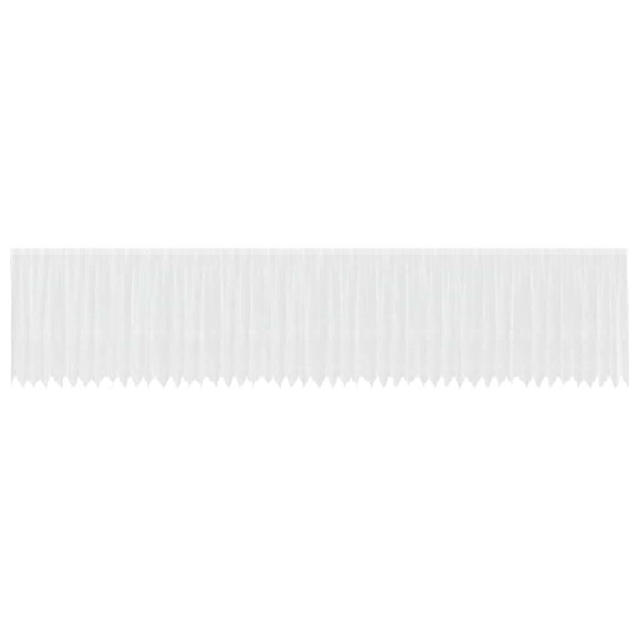 Perdele cu perdele Alb 1200 x 160 cm Poliester - WALTI WALTI