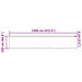 Perdele cu perdele Alb 1200 x 220 cm Poliester - WALTI WALTI