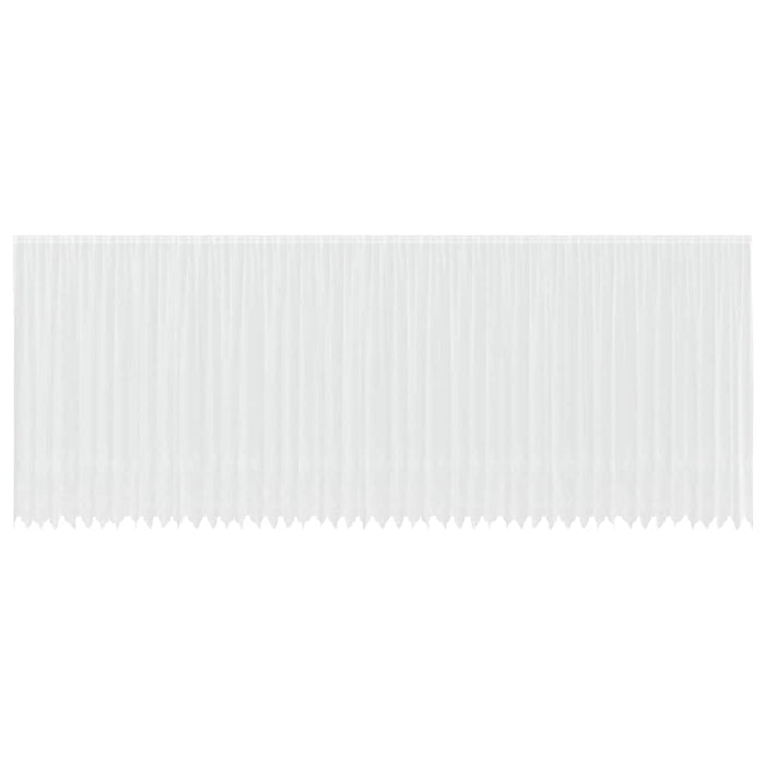 Perdele cu perdele Floral Alb 1200 x 260 cm Poliester - WALTI WALTI