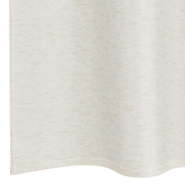 Perdele cu perdele 2 pcs Crem 140 x 140 cm Poliester - WALTI WALTI