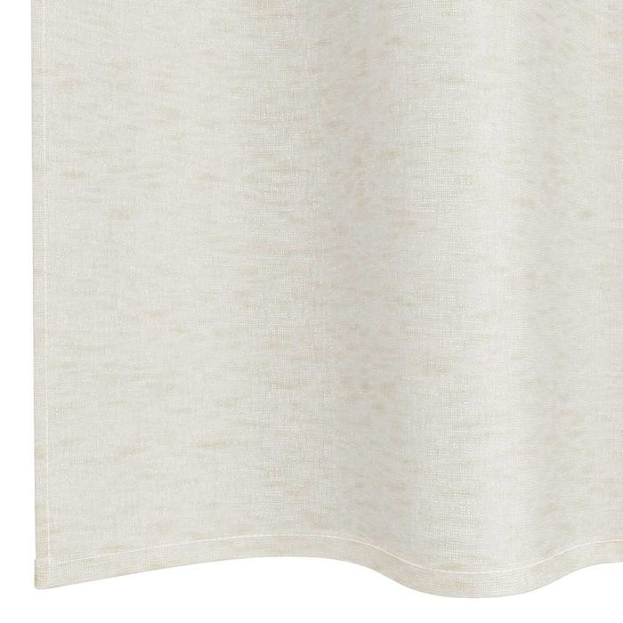Perdele cu perdele 2 pcs Crem 140 x 225 cm Poliester - WALTI WALTI