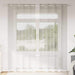 Perdele cu perdele 2 pcs Crem 140 x 225 cm Poliester - WALTI WALTI