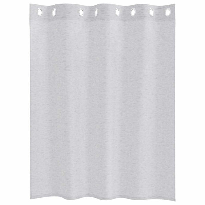 Perdele cu perdele 2 pcs Gri deschis 140 x 140 cm Poliester - WALTI WALTI