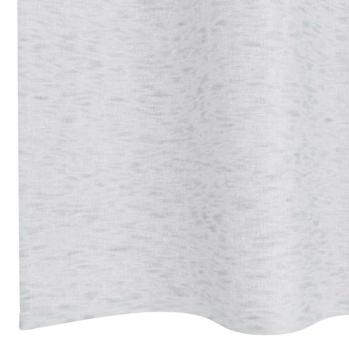 Perdele cu perdele 2 pcs Gri deschis 140 x 260 cm Poliester - WALTI WALTI