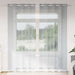 Perdele cu perdele 2 pcs Gri închis 140 x 260 cm Poliester - WALTI WALTI
