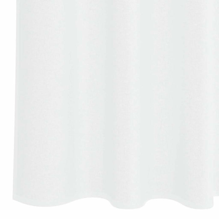 Perdele cu perdele 2 pcs Alb 140 x 175 cm Poliester - WALTI WALTI