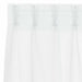 Perdele cu perdele 2 pcs Alb 140 x 245 cm Poliester - WALTI WALTI