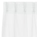 Perdele cu perdele 2 pcs Alb 140 x 260 cm Poliester - WALTI WALTI