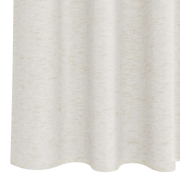 Perdele cu perdele 2 pcs Crem 140 x 260 cm Poliester - WALTI WALTI