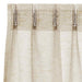 Perdele cu perdele 2 pcs Nisip 140 x 175 cm Poliester - WALTI WALTI