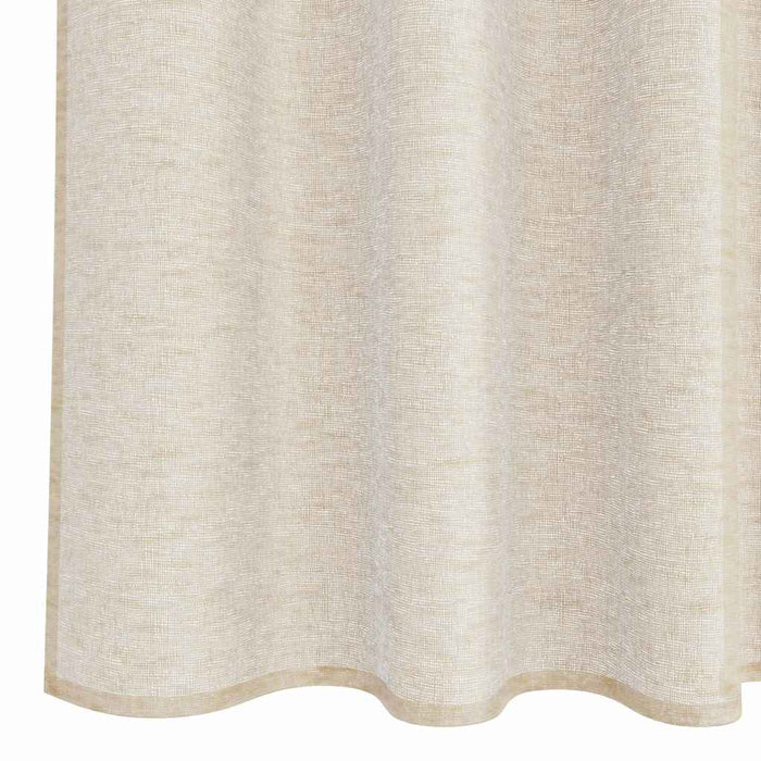 Perdele cu perdele 2 pcs Nisip 140 x 245 cm Poliester - WALTI WALTI