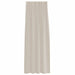 Perdele cu perdele 2 pcs Nisip 140 x 245 cm Poliester - WALTI WALTI