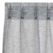 Perdele cu perdele 2 pcs Gri închis 140 x 140 cm Poliester - WALTI WALTI