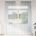 Perdele cu perdele 2 pcs Gri închis 140 x 225 cm Poliester - WALTI WALTI