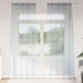 Perdele cu perdele 2 pcs Gri închis 140 x 260 cm Poliester - WALTI WALTI