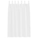 Perdele cu perdele 2 pcs Alb 140 x 175 cm Poliester - WALTI WALTI