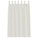 Perdele cu perdele 2 pcs Crem 140 x 175 cm Poliester - WALTI WALTI