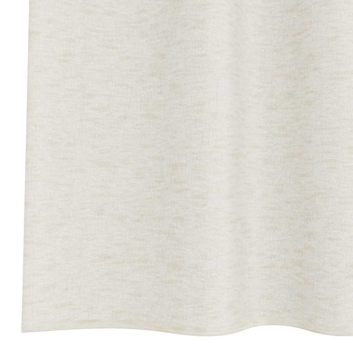 Perdele cu perdele 2 pcs Crem 140 x 225 cm Poliester - WALTI WALTI