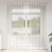 Perdele cu perdele 2 pcs Crem 140 x 225 cm Poliester - WALTI WALTI