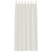 Perdele cu perdele 2 pcs Crem 140 x 225 cm Poliester - WALTI WALTI