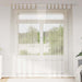 Perdele cu perdele 2 pcs Nisip 140 x 260 cm Poliester - WALTI WALTI
