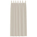 Perdele cu perdele 2 pcs Nisip 140 x 260 cm Poliester - WALTI WALTI