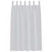 Perdele cu perdele 2 pcs Gri deschis 140 x 175 cm Poliester - WALTI WALTI