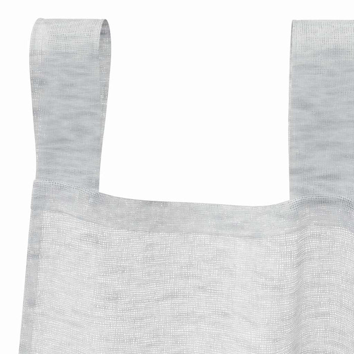Perdele cu perdele 2 pcs Gri deschis 140 x 245 cm Poliester - WALTI WALTI