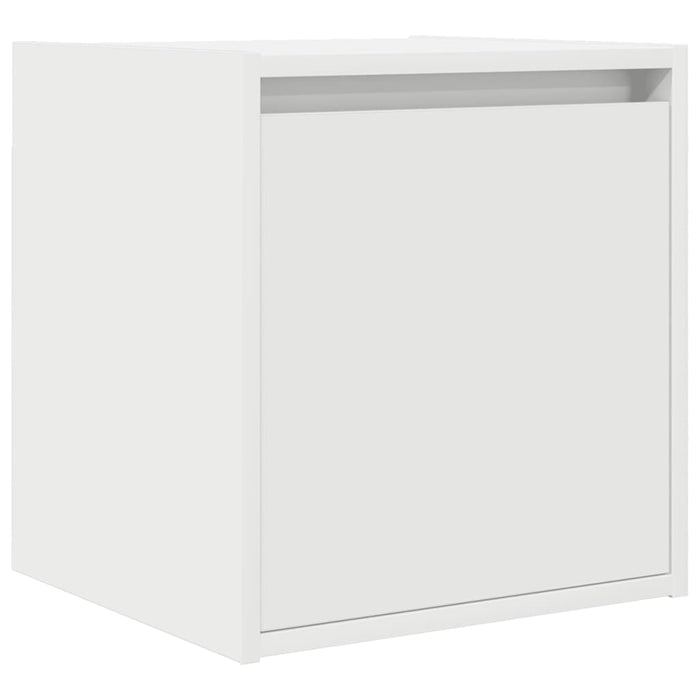 Noptiera montata pe perete alb 38x34x40 cm - WALTI WALTI