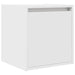 Noptiere montate pe perete 2 buc Alb 38x34x40 cm - WALTI WALTI