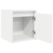 Noptiere montate pe perete 2 buc Alb 38x34x40 cm - WALTI WALTI