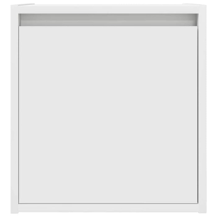 Noptiere montate pe perete 2 buc Alb 38x34x40 cm - WALTI WALTI