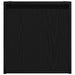 Noptiera montata pe perete Negru 38x34x40 cm - WALTI WALTI