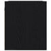 Noptiera montata pe perete Negru 38x34x40 cm - WALTI WALTI