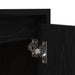 Noptiera montata pe perete Negru 38x34x40 cm - WALTI WALTI
