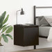 Noptiera montata pe perete Negru 38x34x40 cm - WALTI WALTI