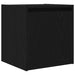 Noptiere montate pe perete 2 buc Negru 38x34x40 cm - WALTI WALTI