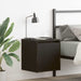 Noptiere montate pe perete 2 buc Negru 38x34x40 cm - WALTI WALTI