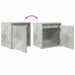 Noptiera de perete gri beton 38x34x40 cm - WALTI WALTI