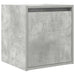 Noptiere montate pe perete 2 buc Beton Gri 38x34x40 cm - WALTI WALTI