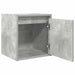 Noptiere montate pe perete 2 buc Beton Gri 38x34x40 cm - WALTI WALTI
