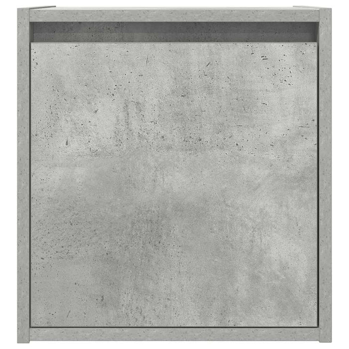 Noptiere montate pe perete 2 buc Beton Gri 38x34x40 cm - WALTI WALTI