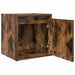 Noptiere montate pe perete 2 buc Stejar afumat 38x34x40 cm - WALTI WALTI
