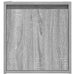 Noptiera montata pe perete gri Sonoma 38x34x40 cm - WALTI WALTI