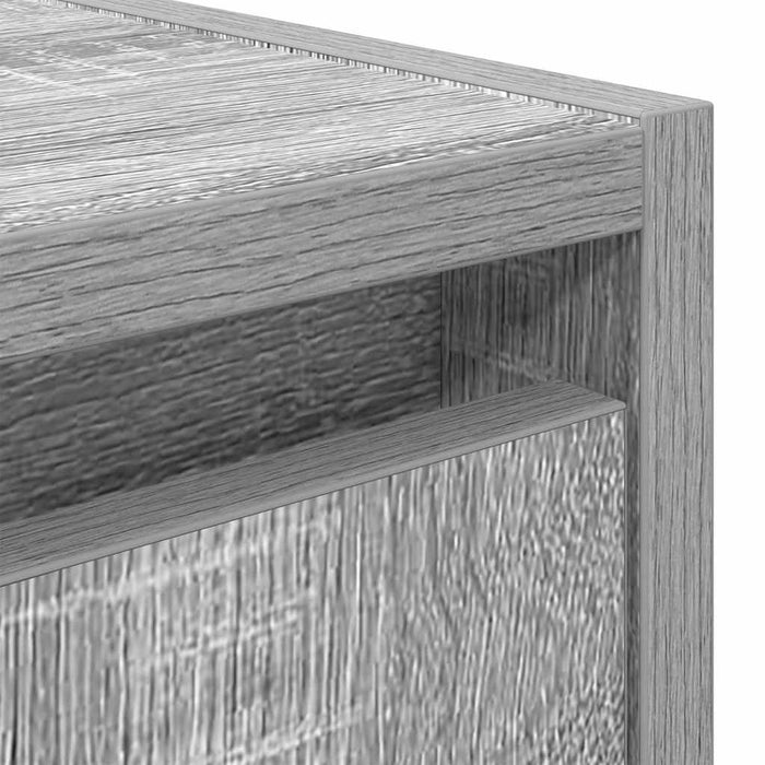 Noptiera montata pe perete gri Sonoma 38x34x40 cm - WALTI WALTI